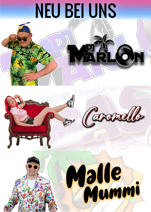 Malin Brown, Nancy Franck, DJ Bollo
